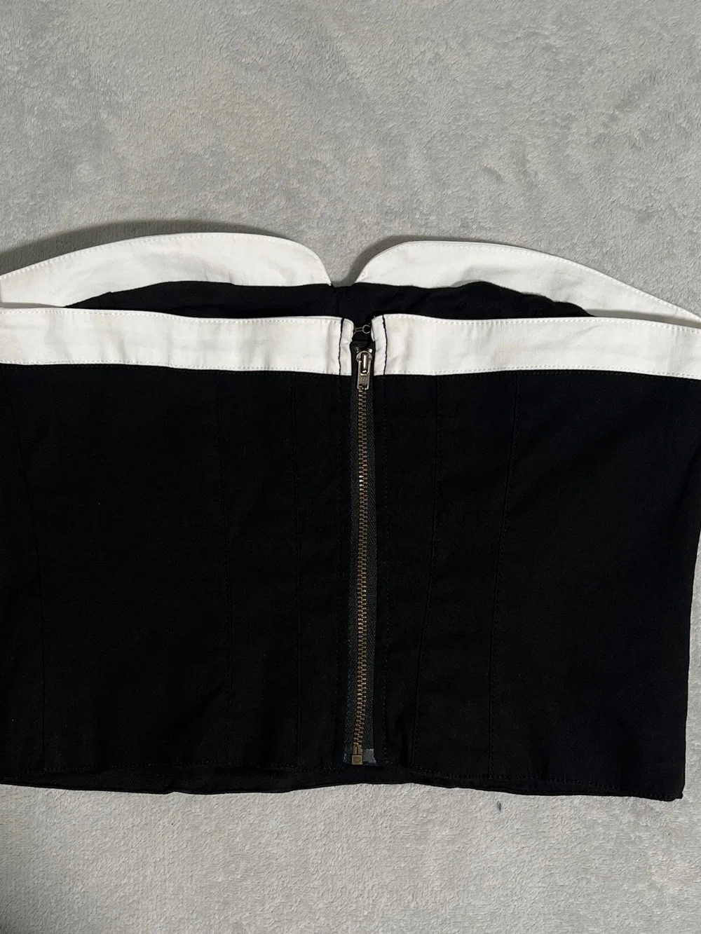 NWT Maeve by Anthropologie Strapless Peekaboo Top size S - Picture 9 of 15